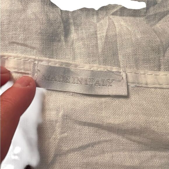 Made in Italy linen blend tunic dress - Picture 3 of 7